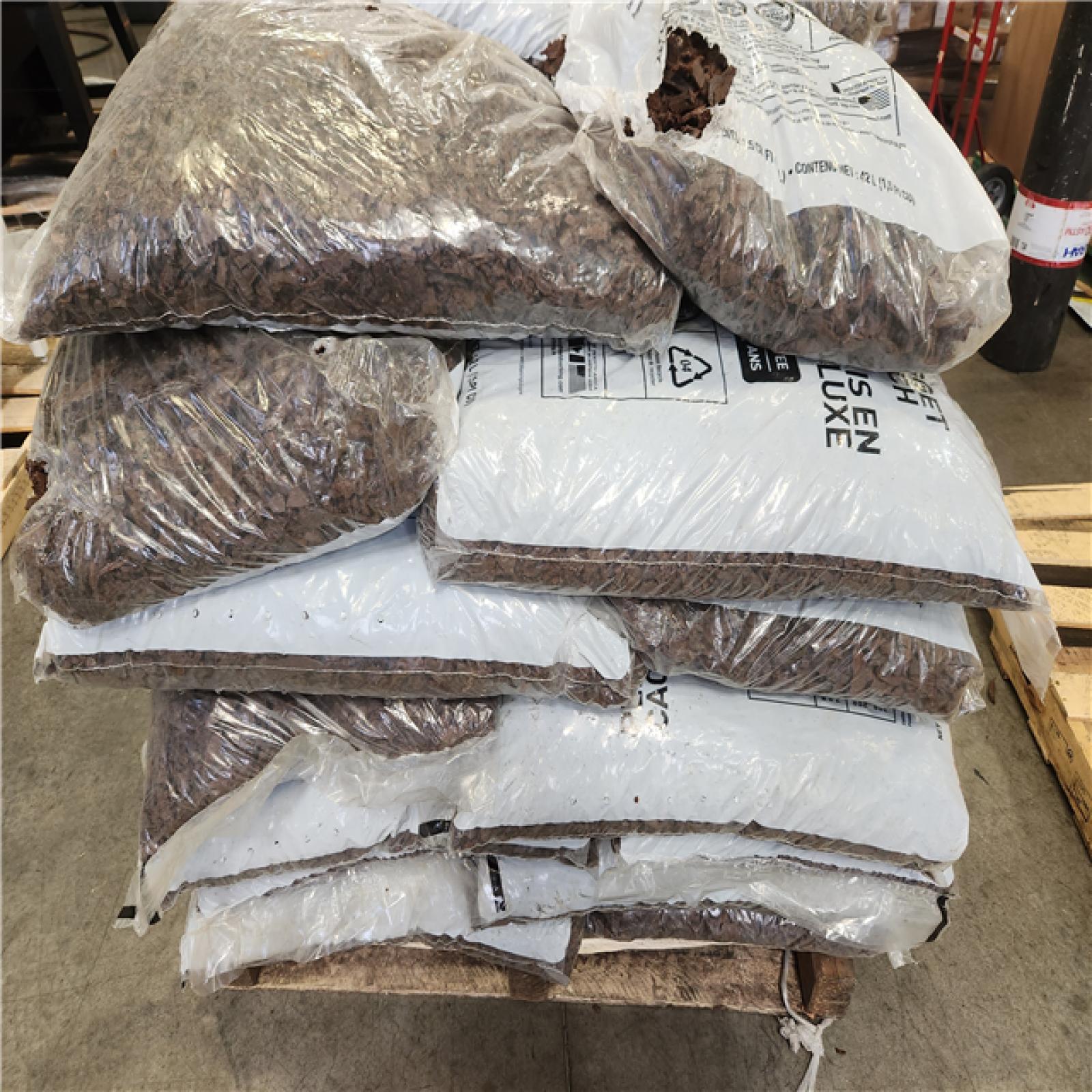 Phoenix AS-IS IMC Outdoor Loving Brown Rubber Playground and Landscape Mulch   37 Bags