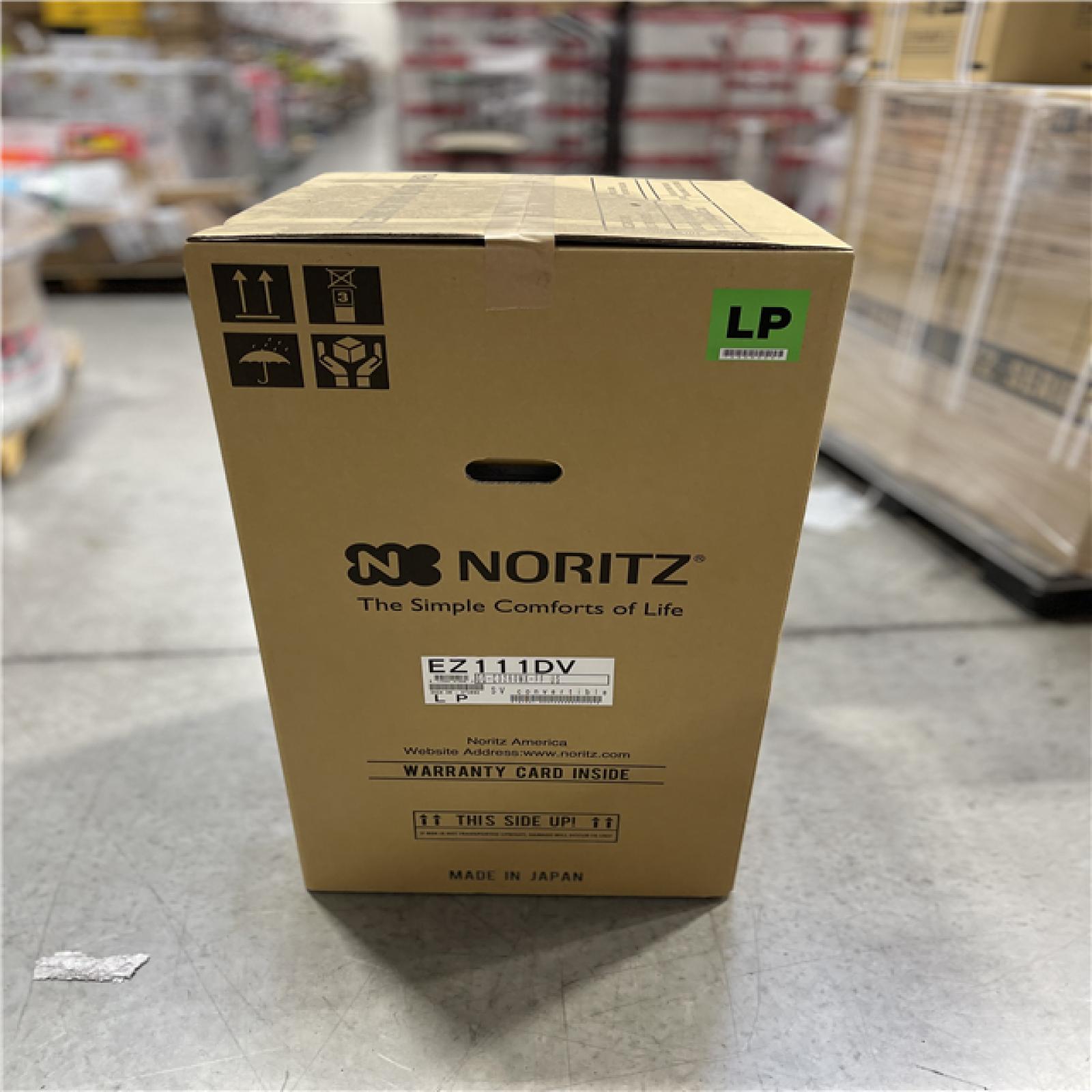 NEW! - Noritz 199KBTUH 11.1 GPM Condensing Propane Gas Tankless Water Heater