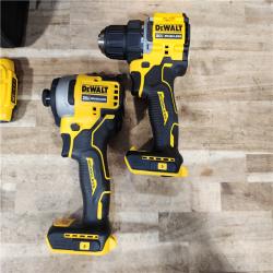 HOUSTON LOCATION - AS-IS DEWALT ATOMIC 20-Volt MAX Lithium-Ion Cordless Combo Kit