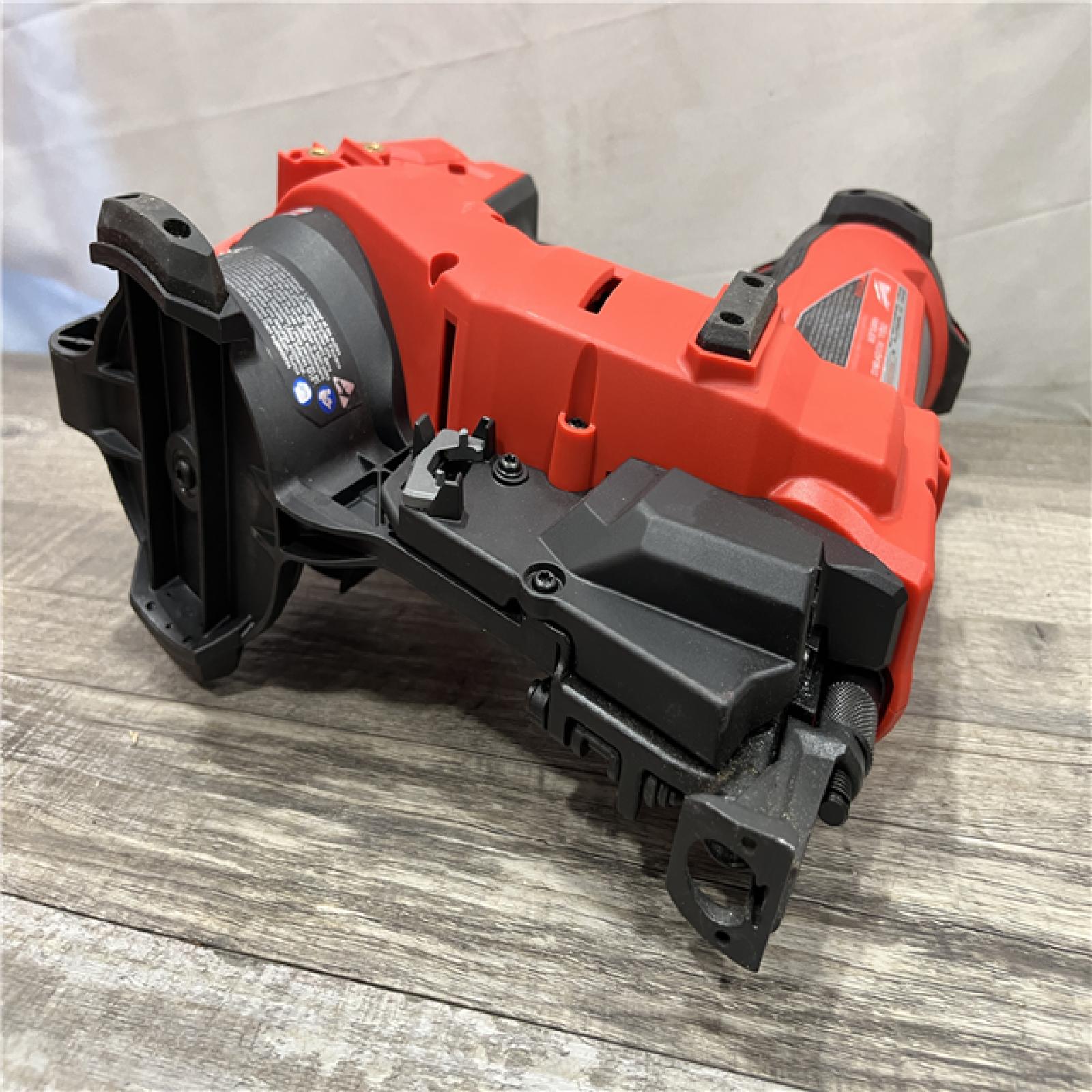AS-IS Milwaukee FUEL 18-Volt Lithium-Ion Brushless Cordless Coil Roofing Nailer (Tool Only)