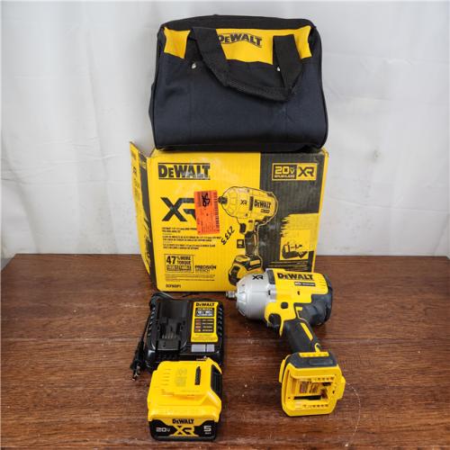 AS-IS DeWalt XR 20V MAX Brushless Cordless 1/2 High Torque Impact Wrench Kit