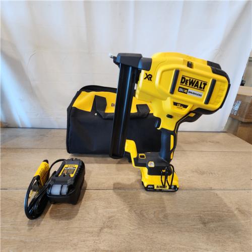 AS-IS-DEWALT DCN681D1 20V 18Ga Stapler Kit