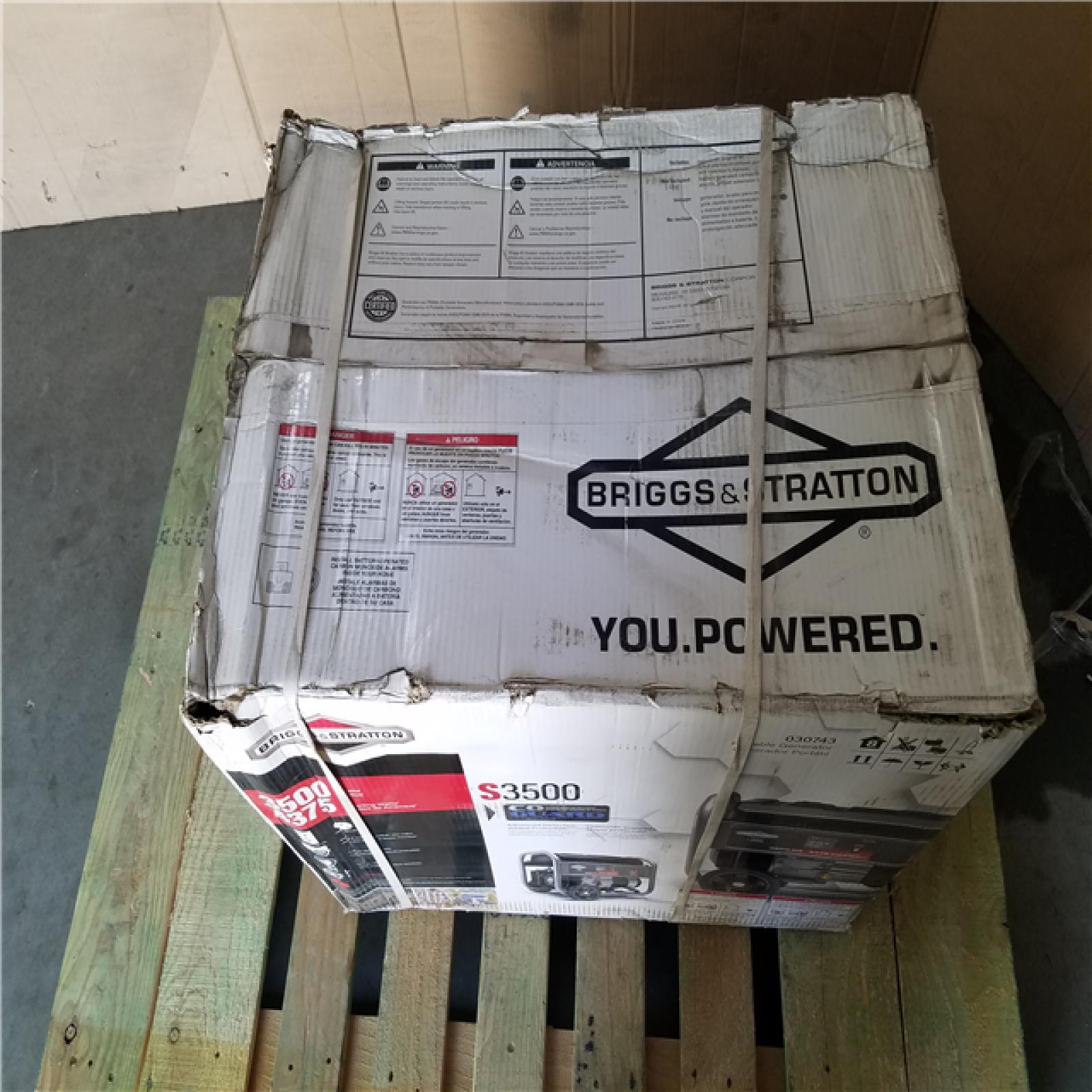 California AS-IS Briggs & Stratton Portable Generator