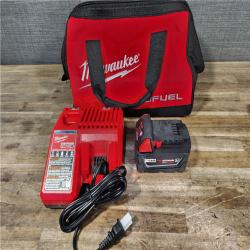 HOUSTON LOCATION - AS-IS Milwaukee M18 FUEL 18-Volt Lithium-Ion Brushless Cordless 1/2 in. Impact Wrench with Friction Ring W/ BATTERY & CHARGER
