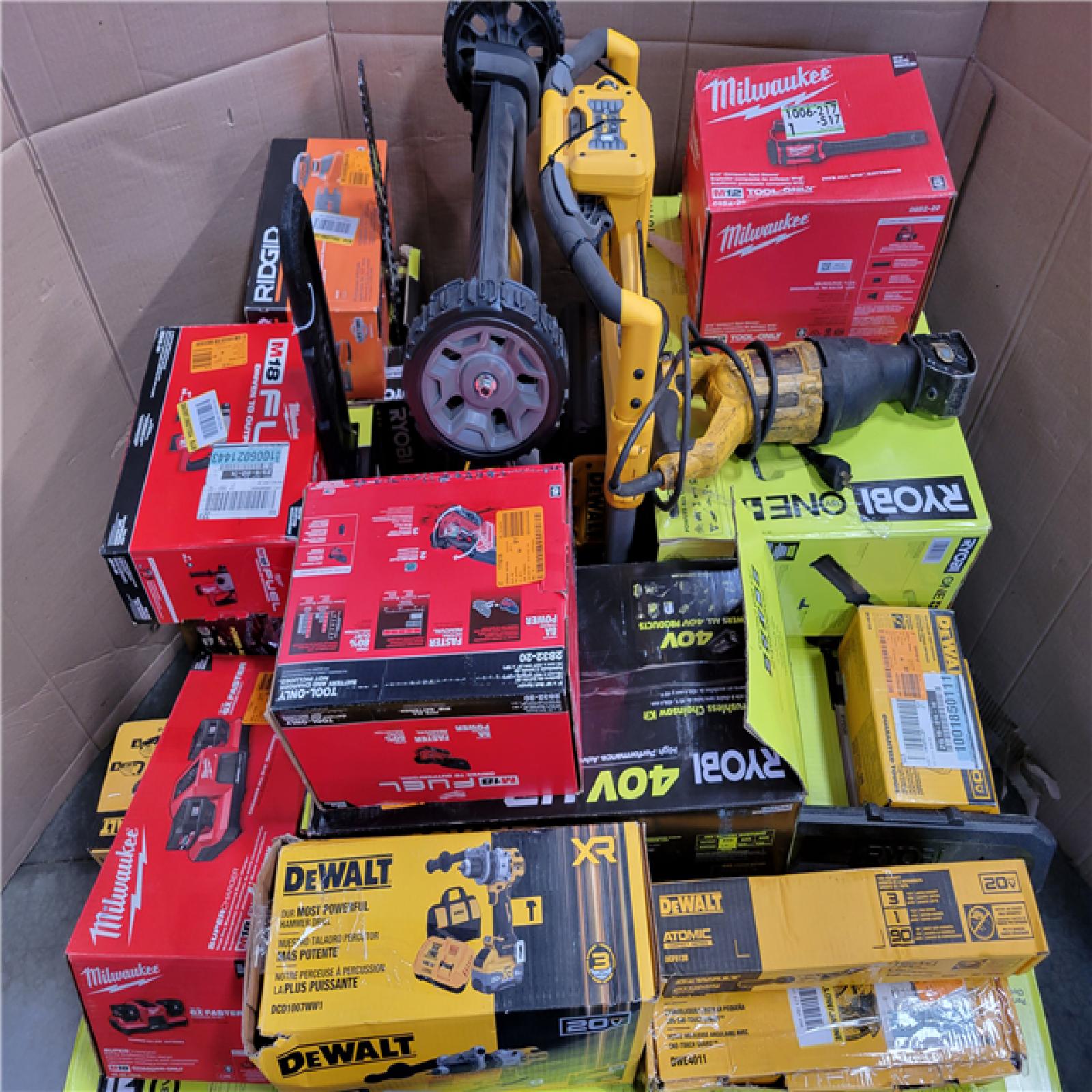 CALIFORNIA AS-IS TOOL PALLET