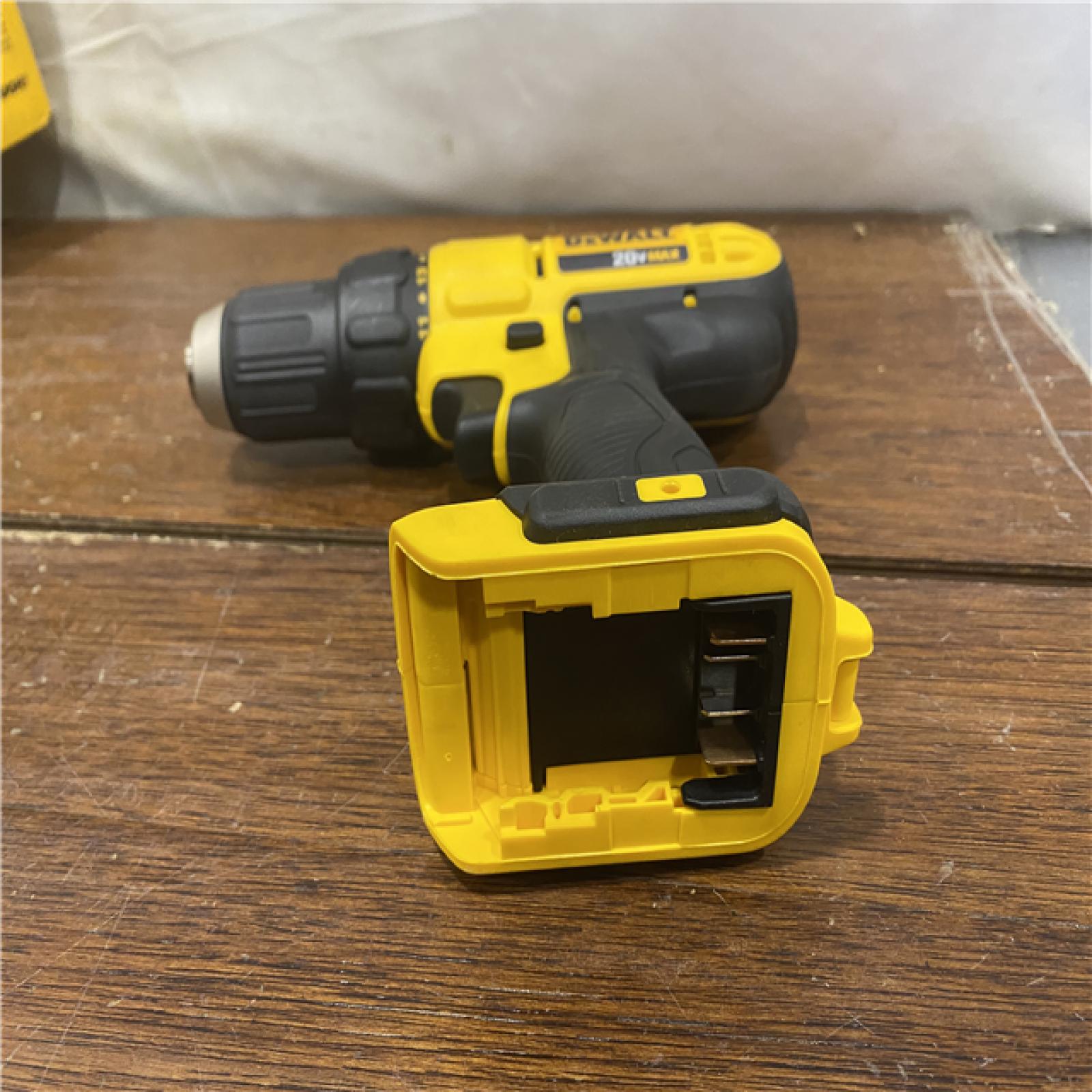 AS-IS 20V MAX Cordless 1/2 in. Drill/Driver, (2) 20V 1.3Ah Batteries, Charger and Bag