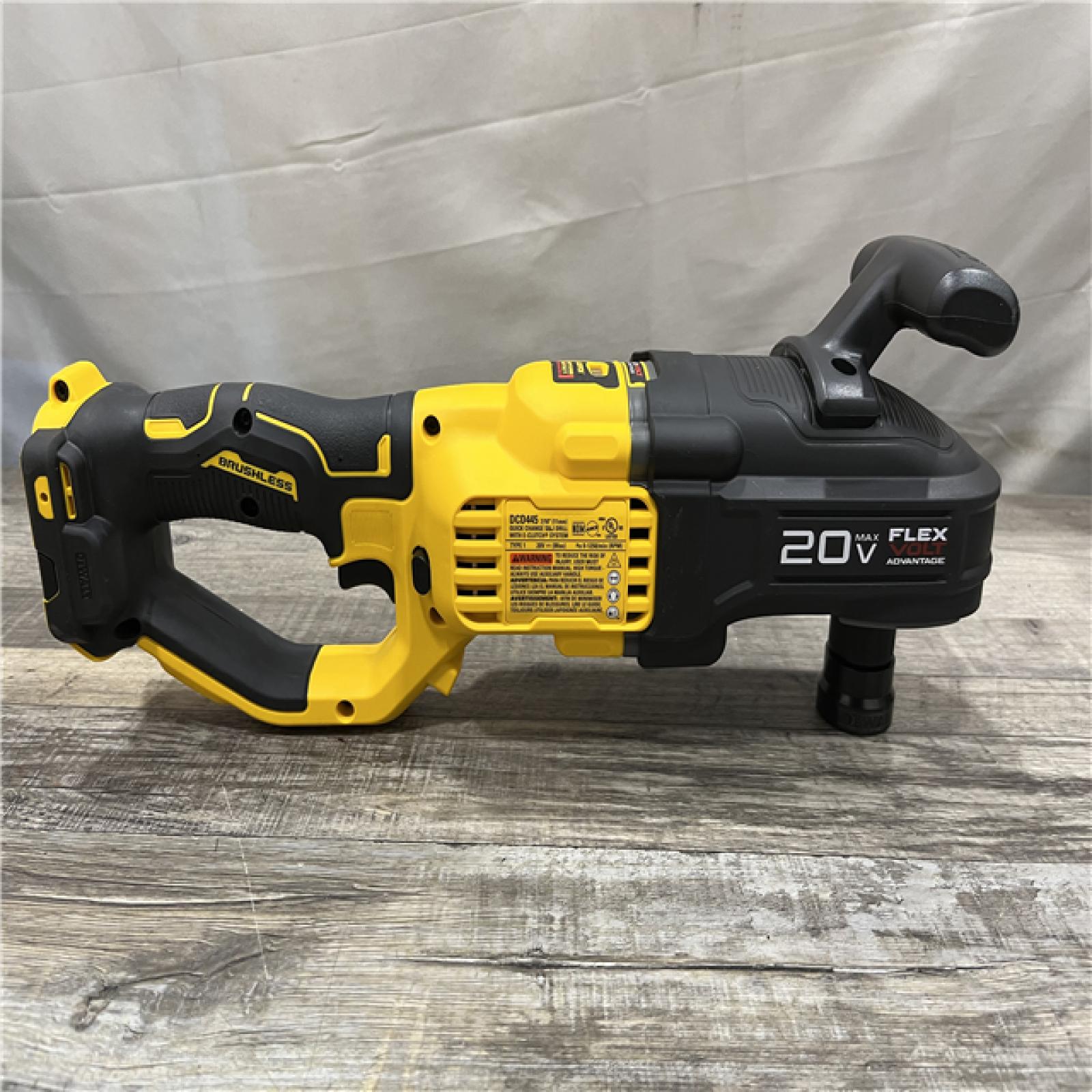 LIKE NEW - DEWALT 20V Max Cordless Brushless 7/16 in. Quick Change Stud and Joist Drill (Tool Only)