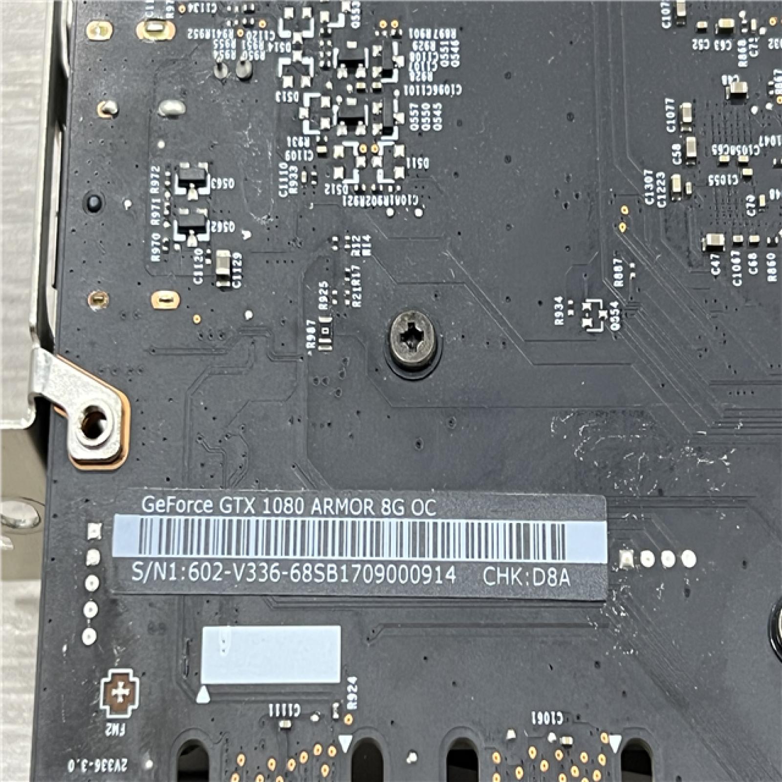 AS-IS NVIDIA GeForce 1080 ARMOR 8GB OC PCI Express 3.0 x16Graphics Card