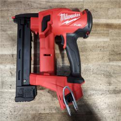 HOUSTON LOCATION - AS-IS Milwaukee FUEL 18-Volt Lithium-Ion Brushless Cordless 18-Gauge 1/4 in. Narrow Crown Stapler (Tool-Only)