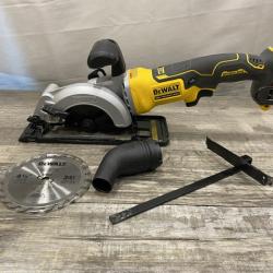 AS-IS DEWALT ATOMIC 20V MAX Cordless Brushless 4-1/2 in. Circular Saw (Tool Only)