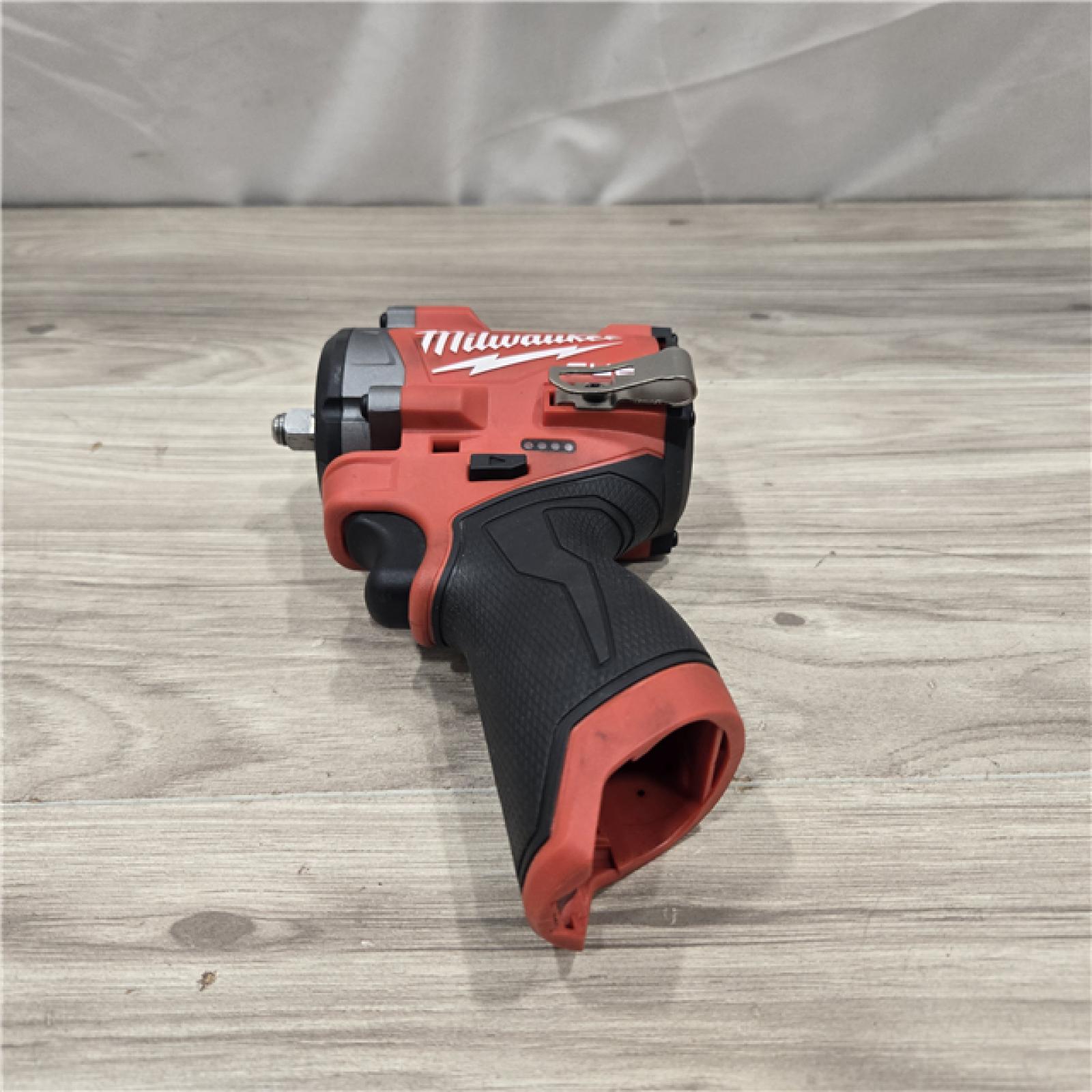 AS-IS Milwaukee M12 FUEL M12 3/8 in. Cordless High Torque Impact Wrench (Tool-Only)
