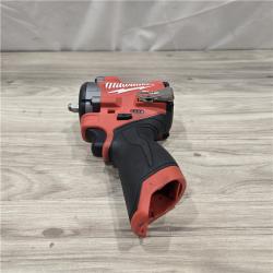 AS-IS Milwaukee M12 FUEL M12 3/8 in. Cordless High Torque Impact Wrench (Tool-Only)