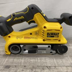 AS-IS DEWALT 20V MAX* XR Brushless Cordless Belt Sander (Tool-Only)
