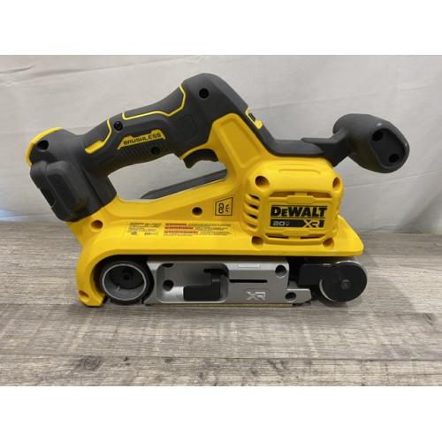 AS-IS DEWALT 20V MAX* XR Brushless Cordless Belt Sander (Tool-Only)