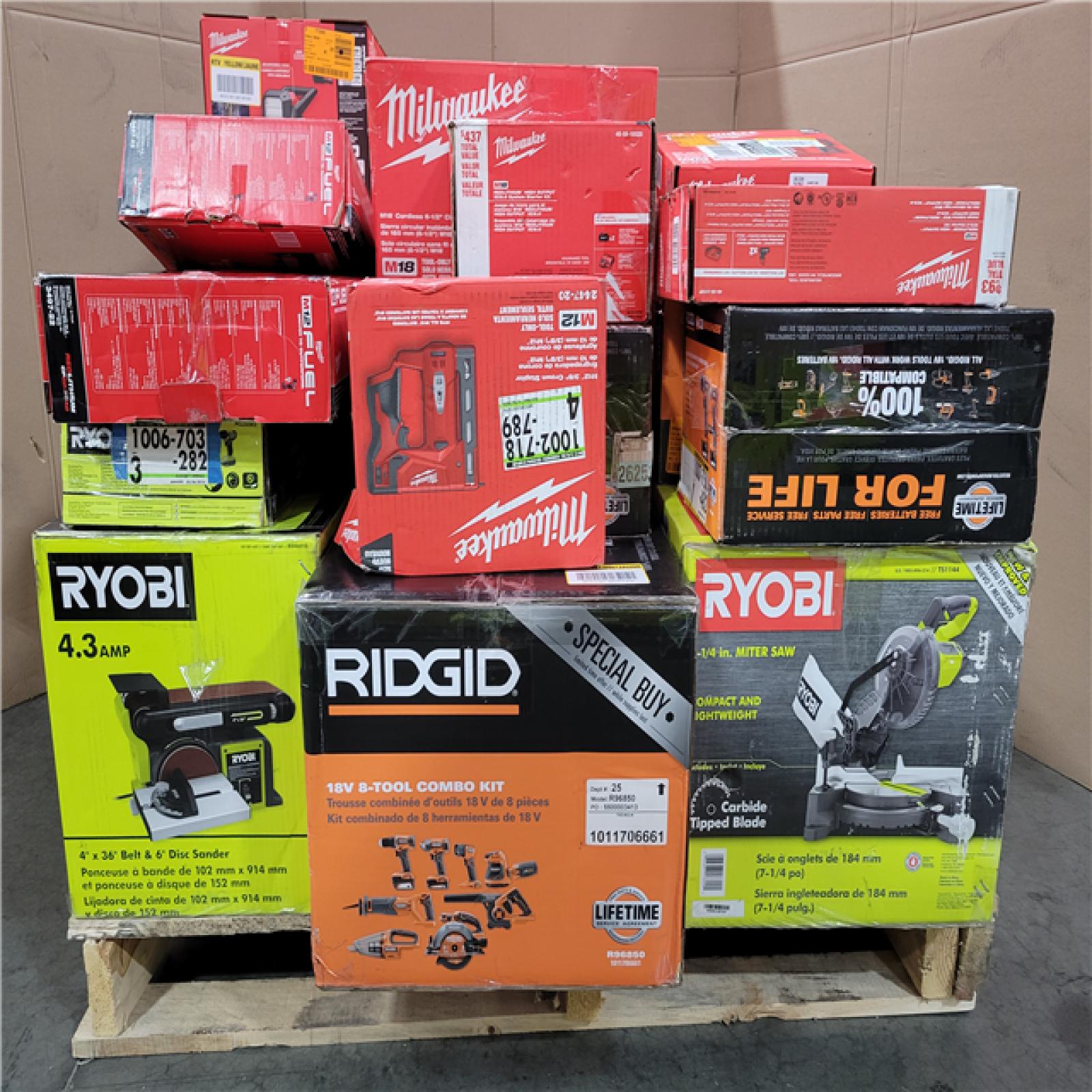 CALIFORNIA AS-IS TOOL PALLET