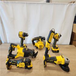 AS-IS- DEWALT 20V Lithium-Ion Cordless 7-Tool Combo Kit