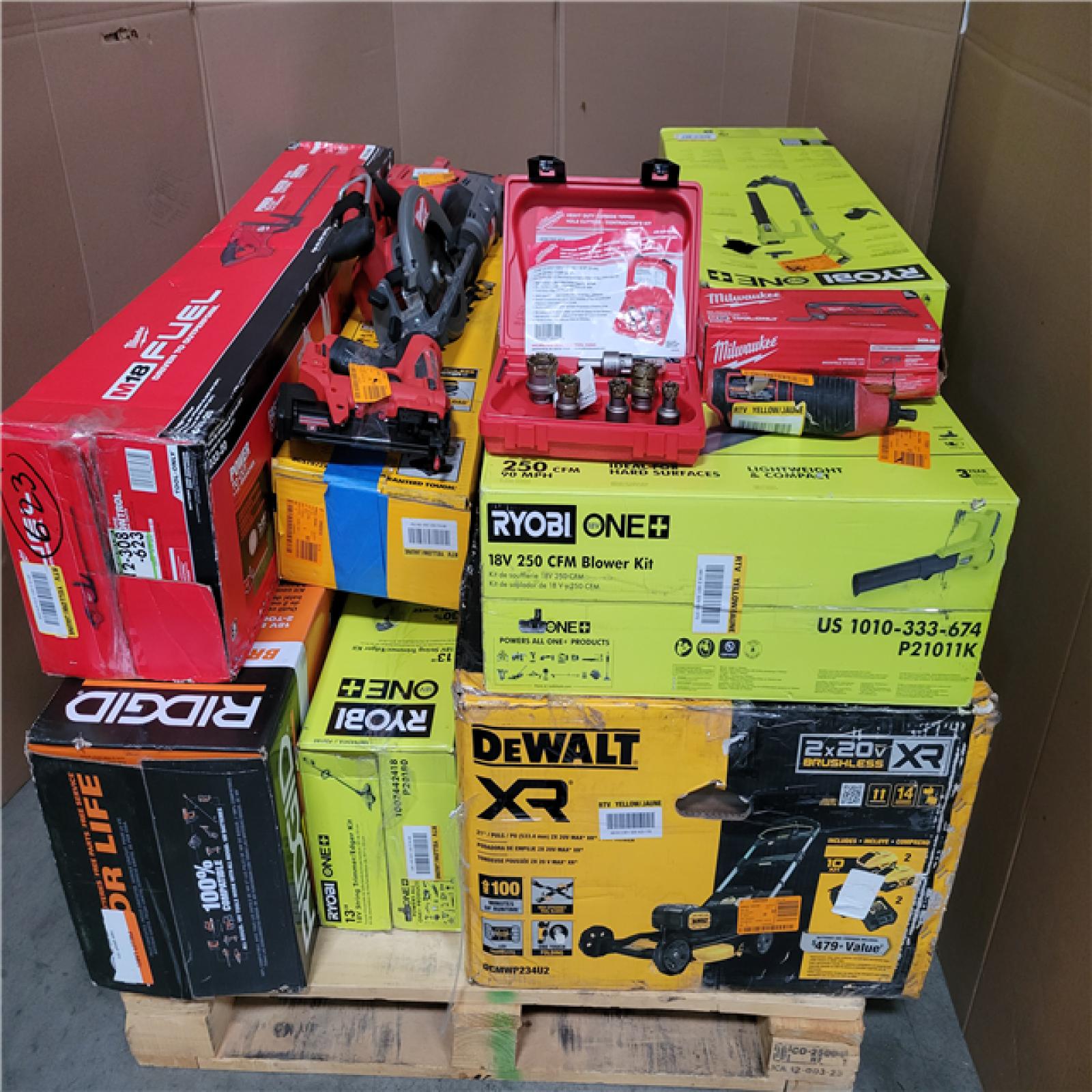 CALIFORNIA AS-IS TOOL PALLET