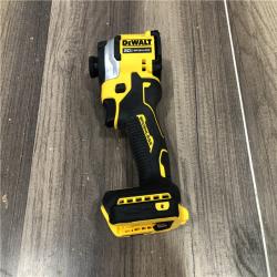 AS-IS DEWALT ATOMIC 20V MAX Cordless Brushless Compact 1/4 in. Impact Driver (Tool Only)