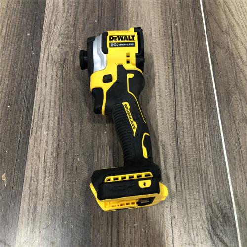 AS-IS DEWALT ATOMIC 20V MAX Cordless Brushless Compact 1/4 in. Impact Driver (Tool Only)