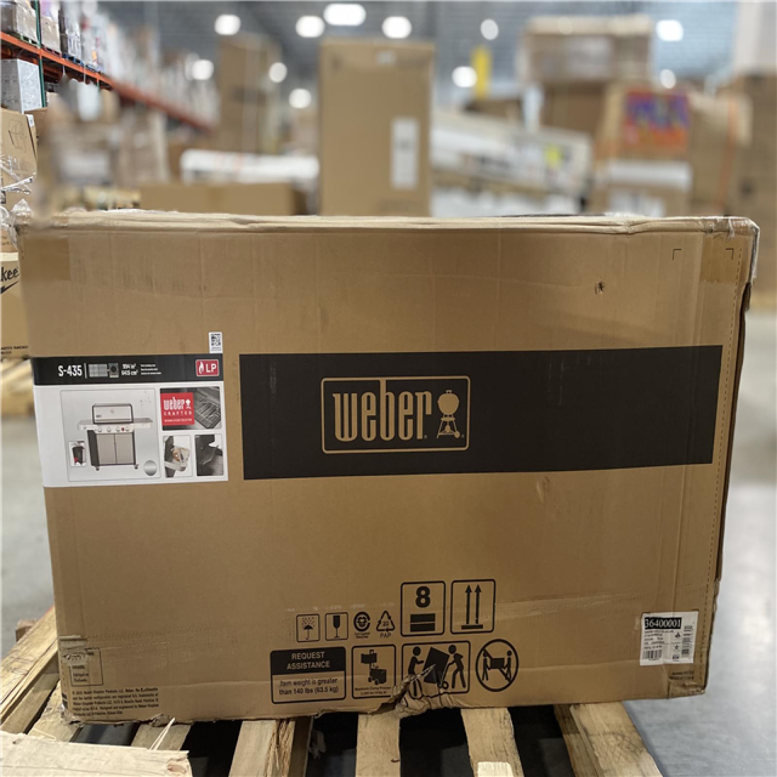 DALLAS LOCATION- AS-IS WEBER Genesis S-435 4-Burner w/ side burner