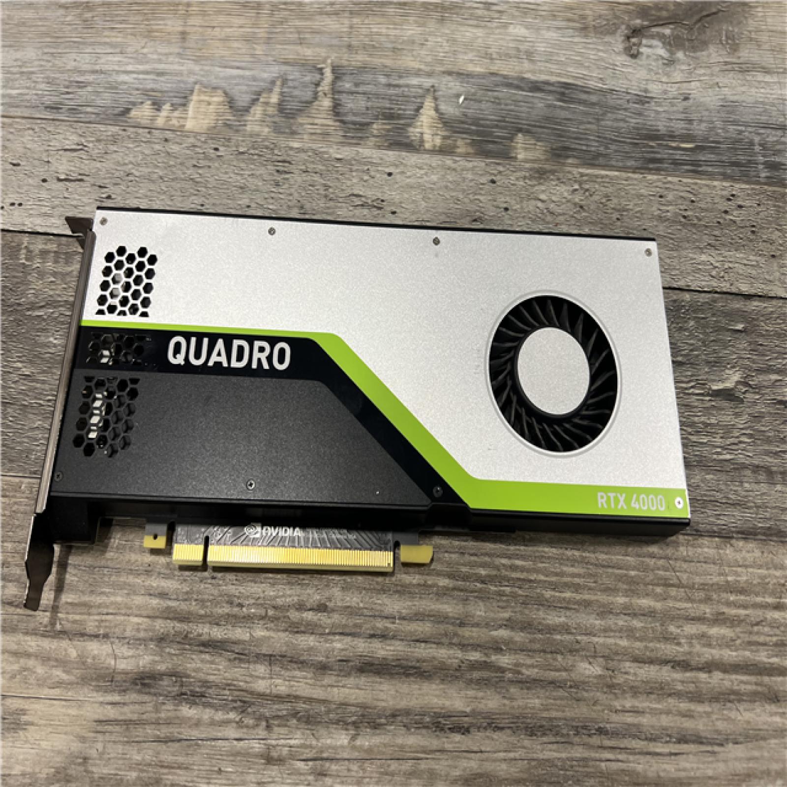AS-IS NVIDIA Quadro RTX 4000 Graphics Card