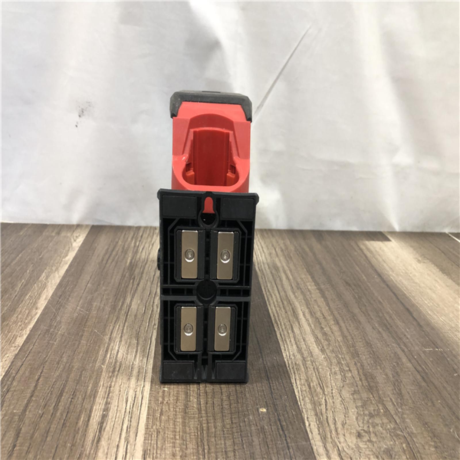 AS-IS Milwaukee 12-Volt Lithium-Ion Cordless Green 125 ft. Cross Line and Plumb Points Laser Level (Tool-Only)