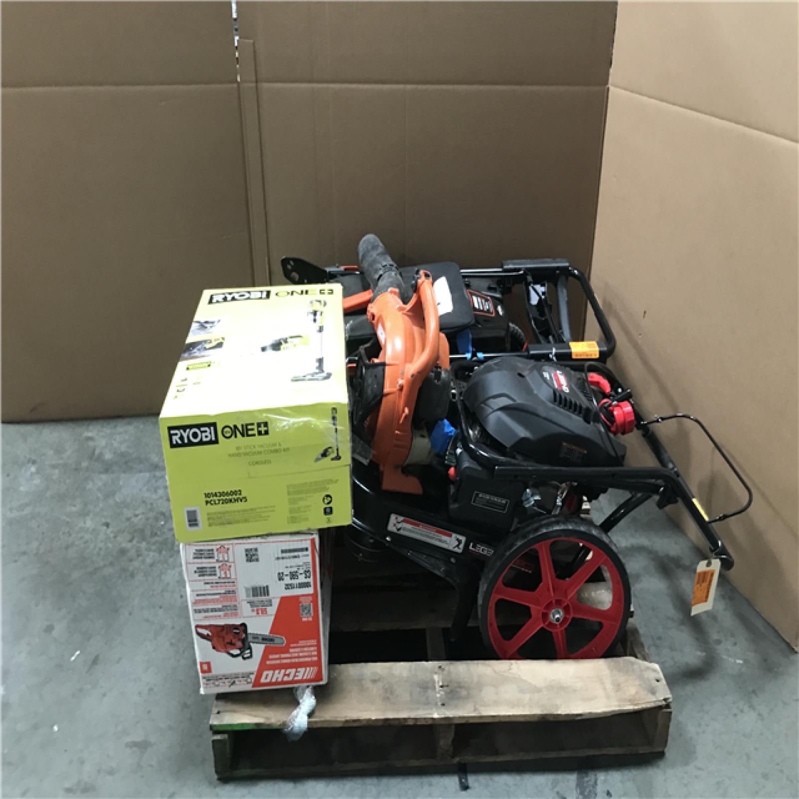 CALIFORNIA AS-IS OUTDOOR POWER EQUIPMENT