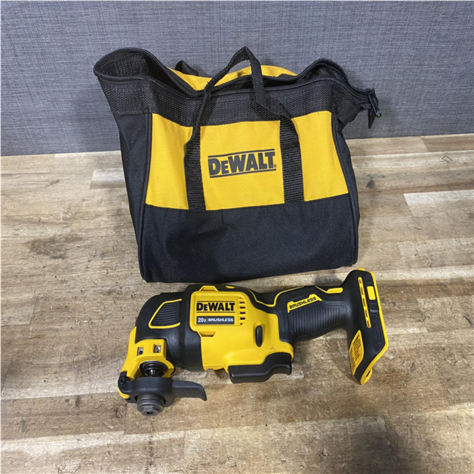 Houston Location AS-IS DEWALT ATOMIC 20V MAX Cordless Brushless Oscillating Multi Tool (Tool Only)