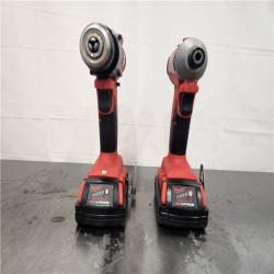 AS-IS- Milwaukee M18 Compact Brushless 2-Tool Combo Kit