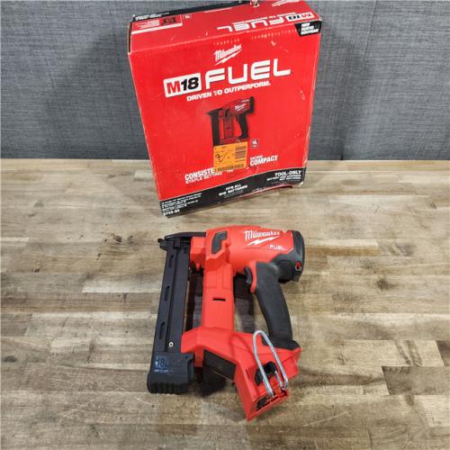 HOUSTON LOCATION - AS-IS MILWAUKEE FUEL 18-Volt Lithium-Ion Brushless Cordless 18-Gauge 1/4 in. Narrow Crown Stapler (Tool-Only)