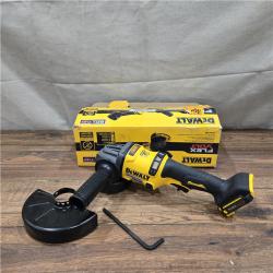 AS-IS DEWALT 60V MAX Cordless Brushless 4.5 in. to 6 in. Small Angle Grinder with Kickback Brake (Tool Only)