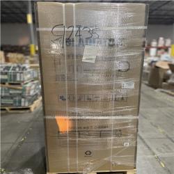 DALLAS LOCATION- NEW! Gladiator Flex 78in W x 75 in H x 19in D Pre-Assembled 24 Gauge Welded Steel 5-Piece Garage System in Silver Tread (2 SETS)