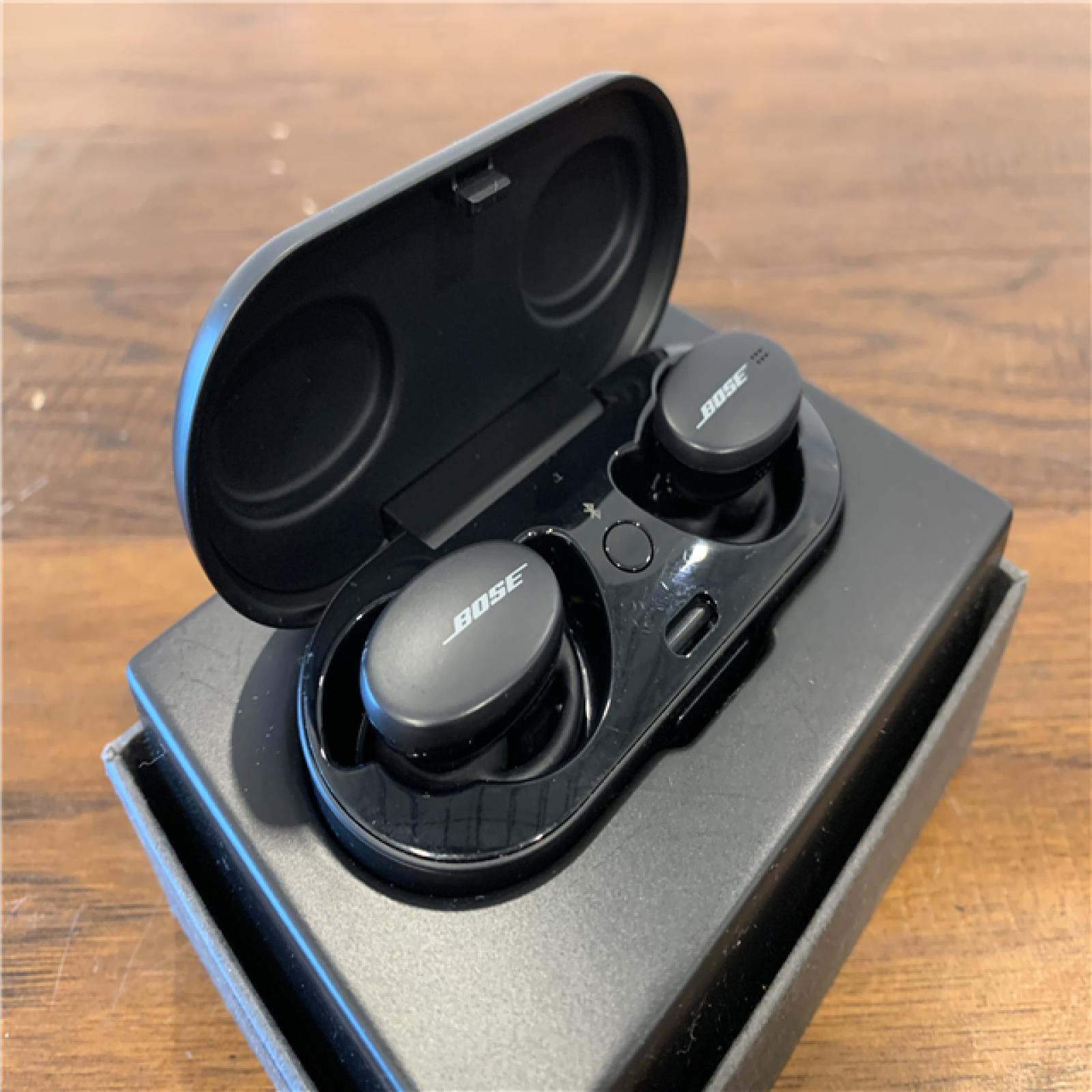AS-IS Bose - QuietComfort True Wireless Noise Cancelling In-Ear Earbuds - Black