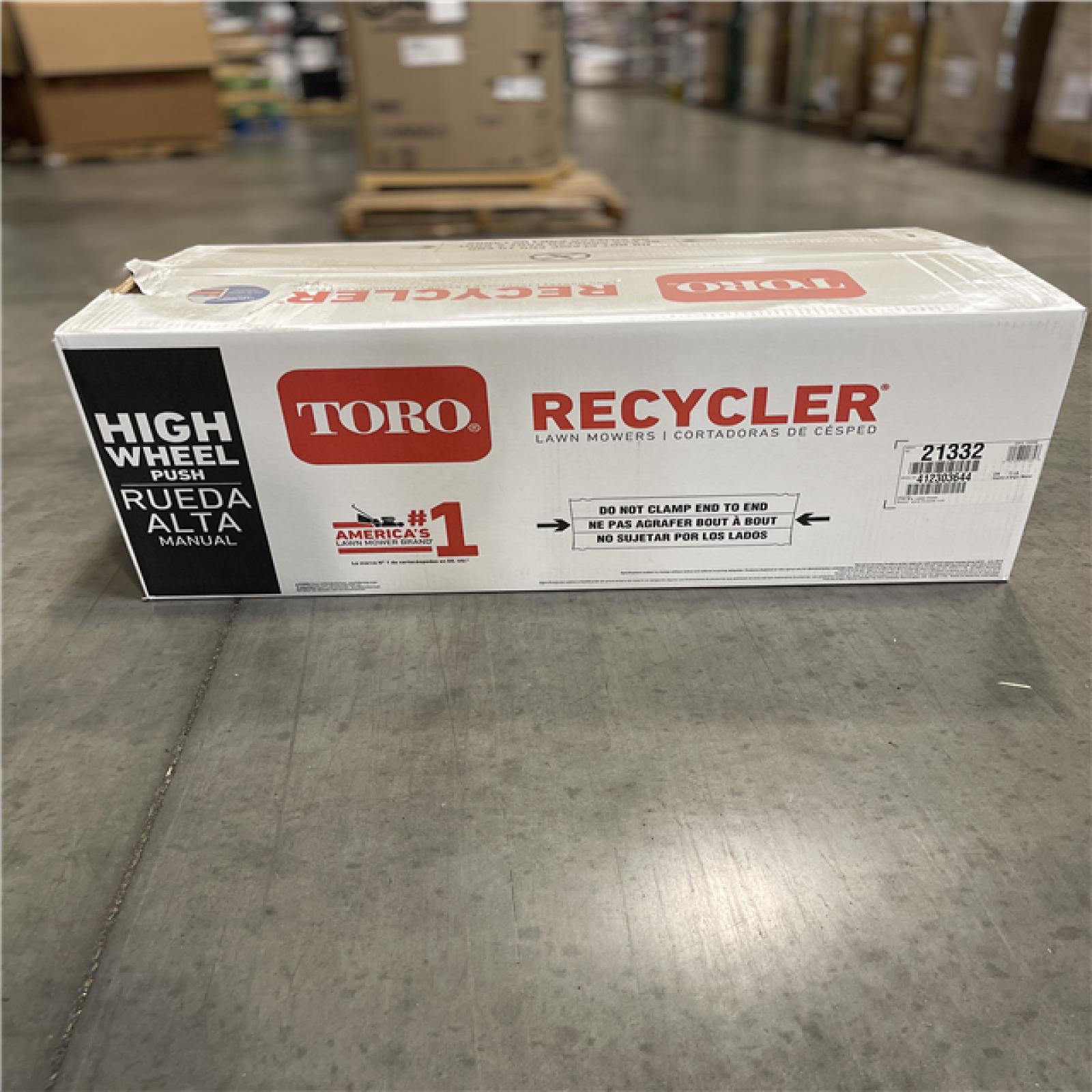 NEW! -TORO 21 in. (53cm) Recycler® High Wheel Push Gas Lawn Mower