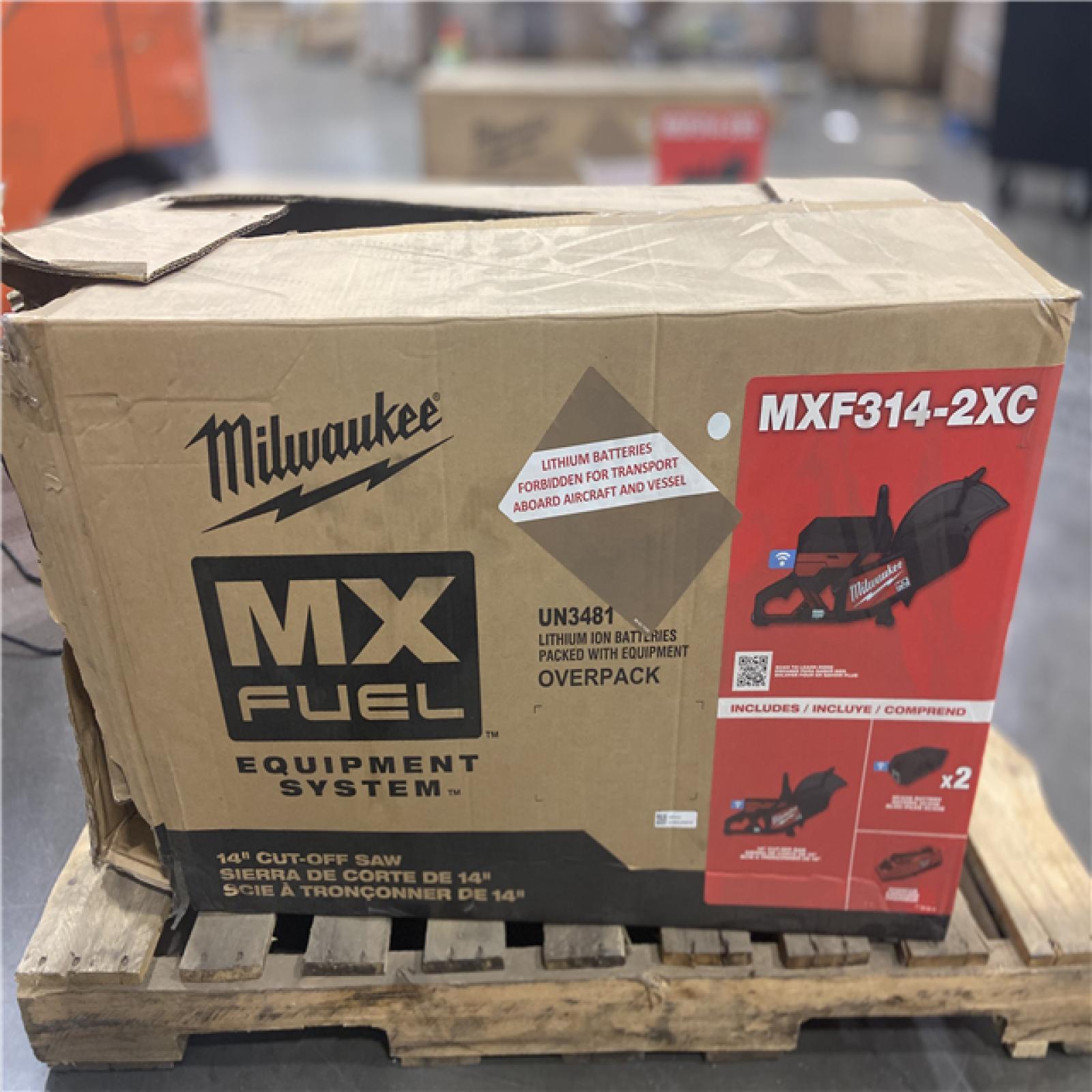 AS-IS - Milwaukee MX FUEL Lithium-Ion Cordless 14 in. Cut Off Saw Kit