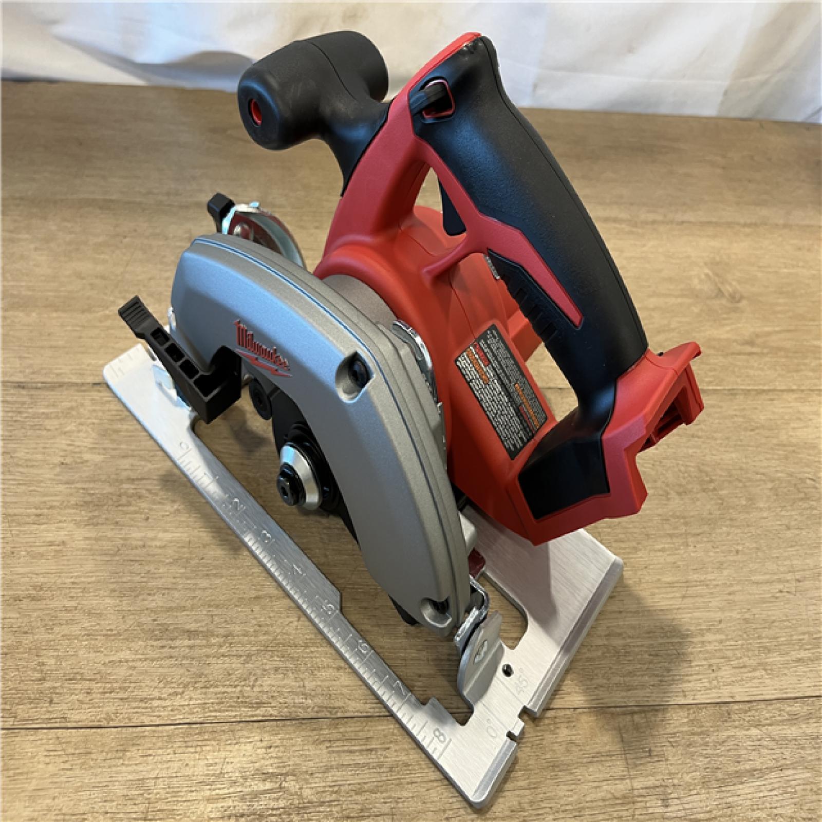 AS-IS Milwaukee 18V Lithium-Ion Cordless 6-1/2 in. Circular Saw (Tool-Only)