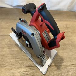 AS-IS Milwaukee 18V Lithium-Ion Cordless 6-1/2 in. Circular Saw (Tool-Only)