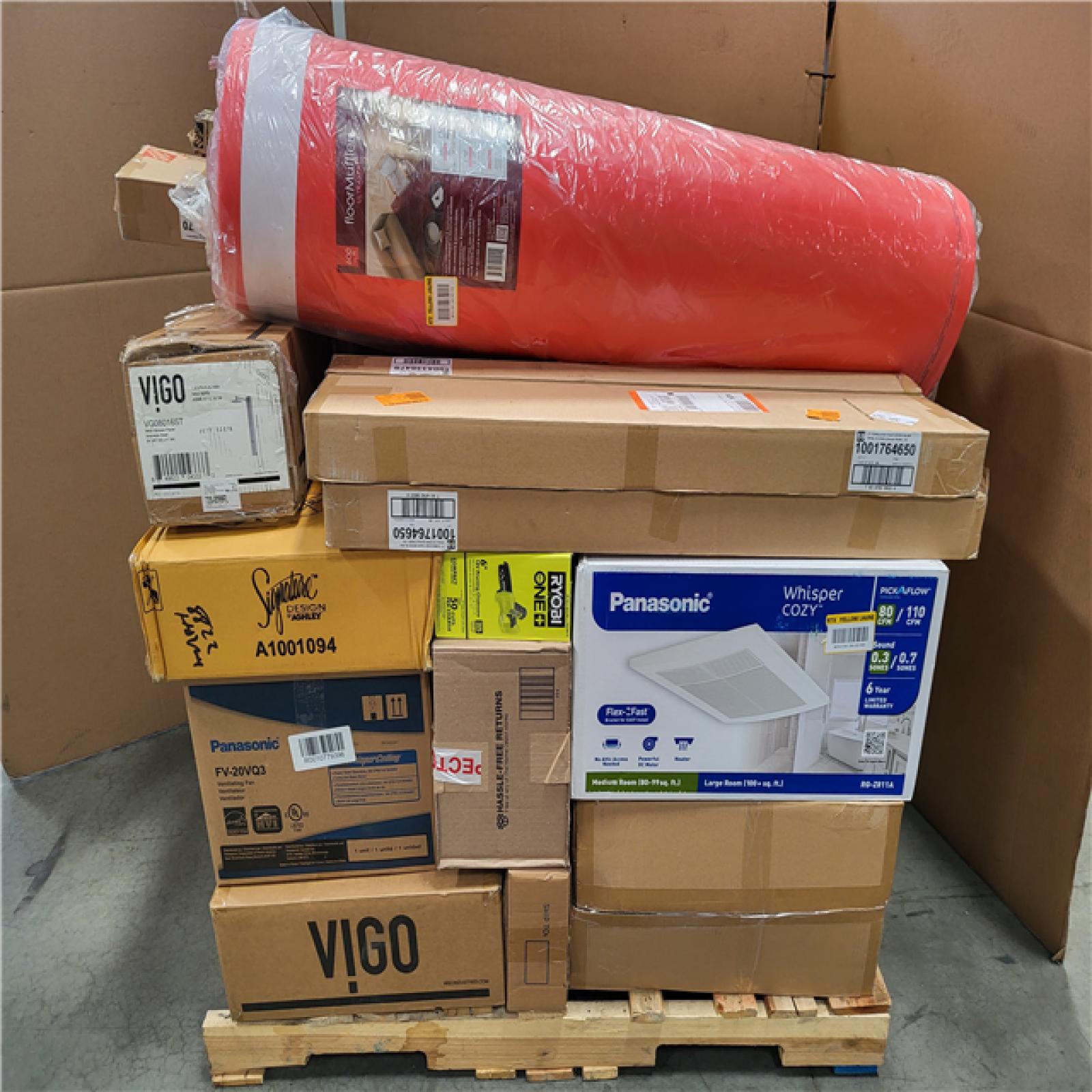 CALIFORNIA AS-IS MONSTER TURBO PALLET