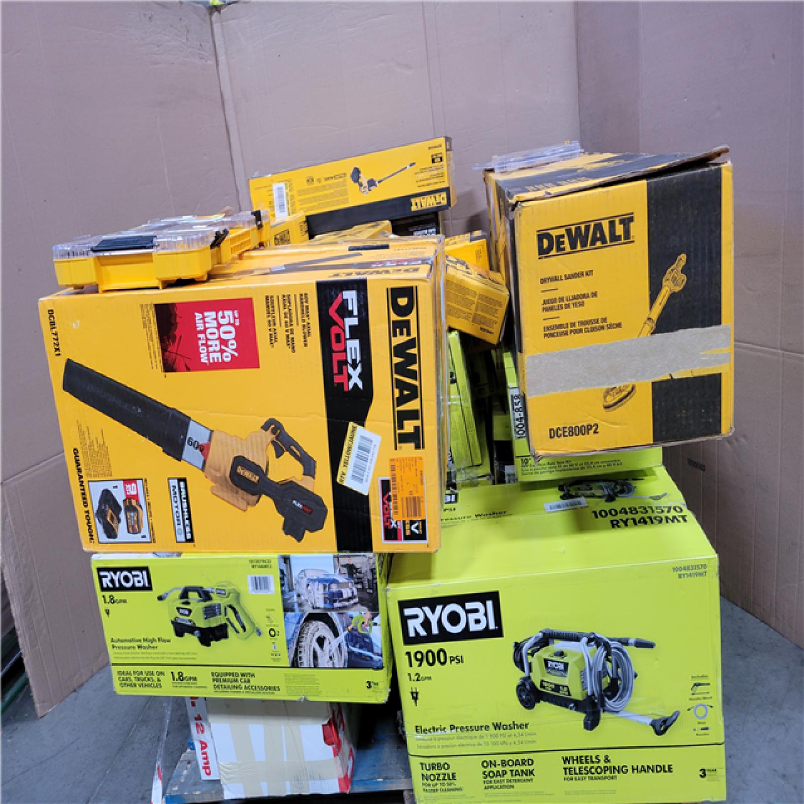 CALIFORNIA AS-IS TOOL PALLET