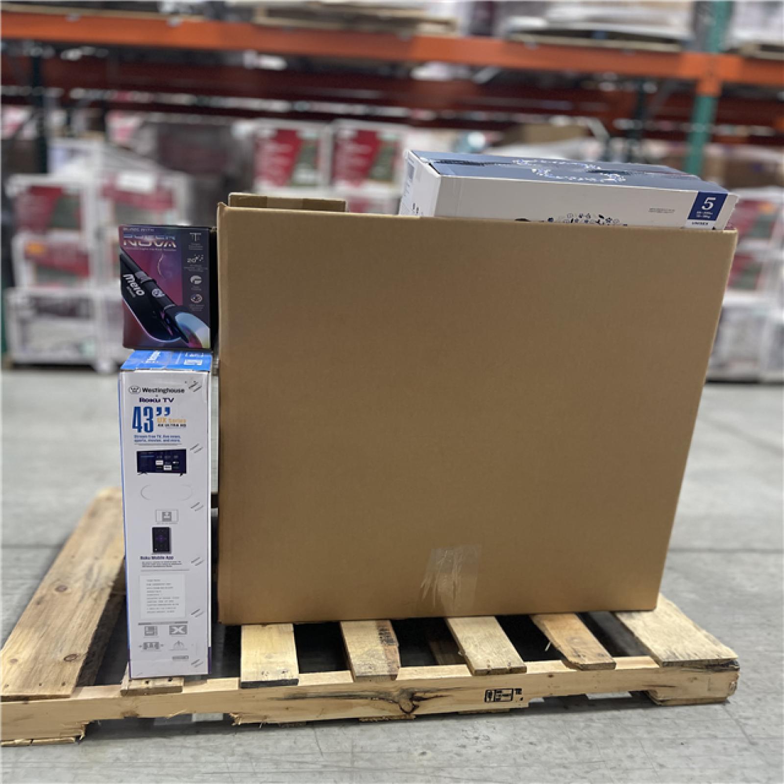 DALLAS LOCATION- NEW!- BULLSEYE MIXED PALLET