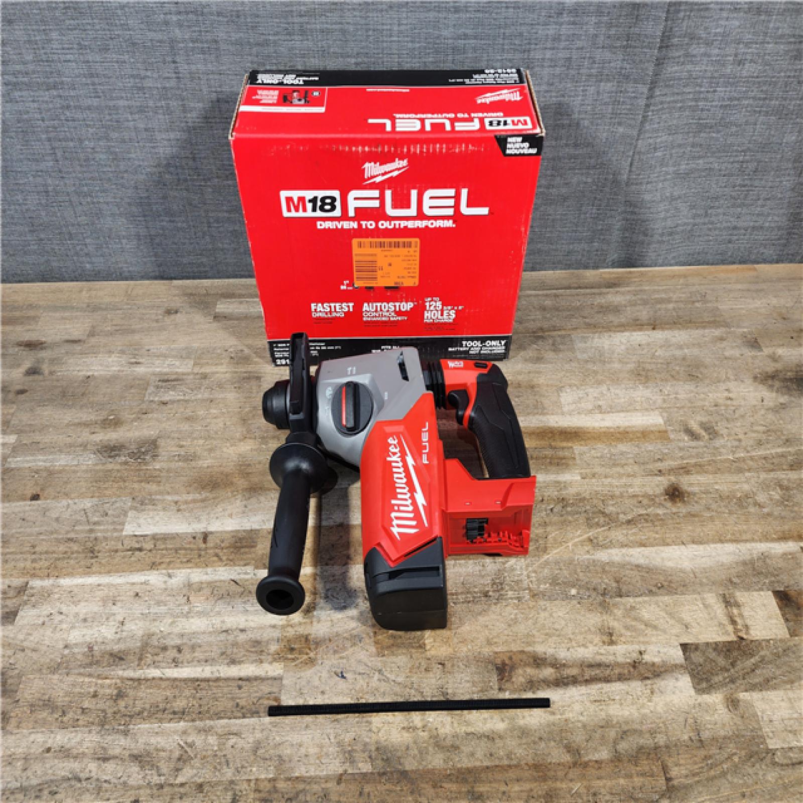 HOUSTON LOCATION - AS-IS Milwaukee FUEL 18V Lithium-Ion Brushless Cordless 1 in. SDS-Plus Rotary Hammer (Tool-Only)