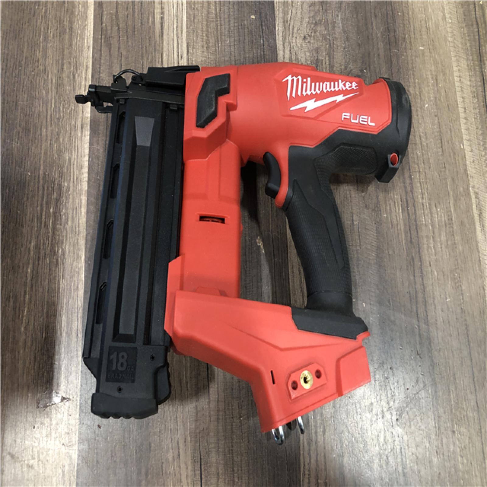 AS-IS Milwaukee  FUEL 18-Volt Lithium-Ion Brushless Cordless Gen II 18-Gauge Brad Nailer (Tool-Only)