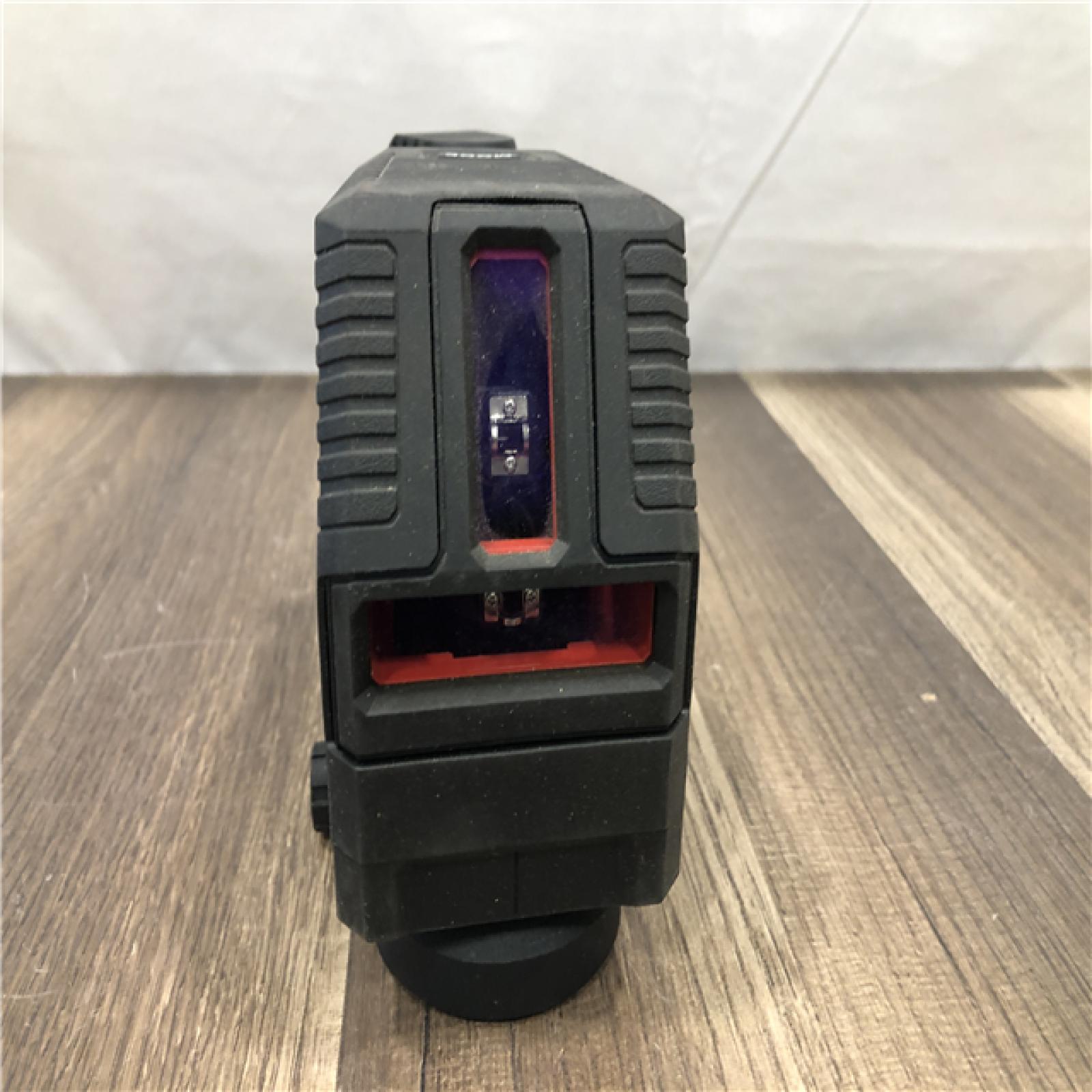 AS-IS MILWAUKEE 100 ft. REDLITHIUM Lithium-Ion USB Green Rechargeable Cross Line Laser Level (TOOL ONLY)