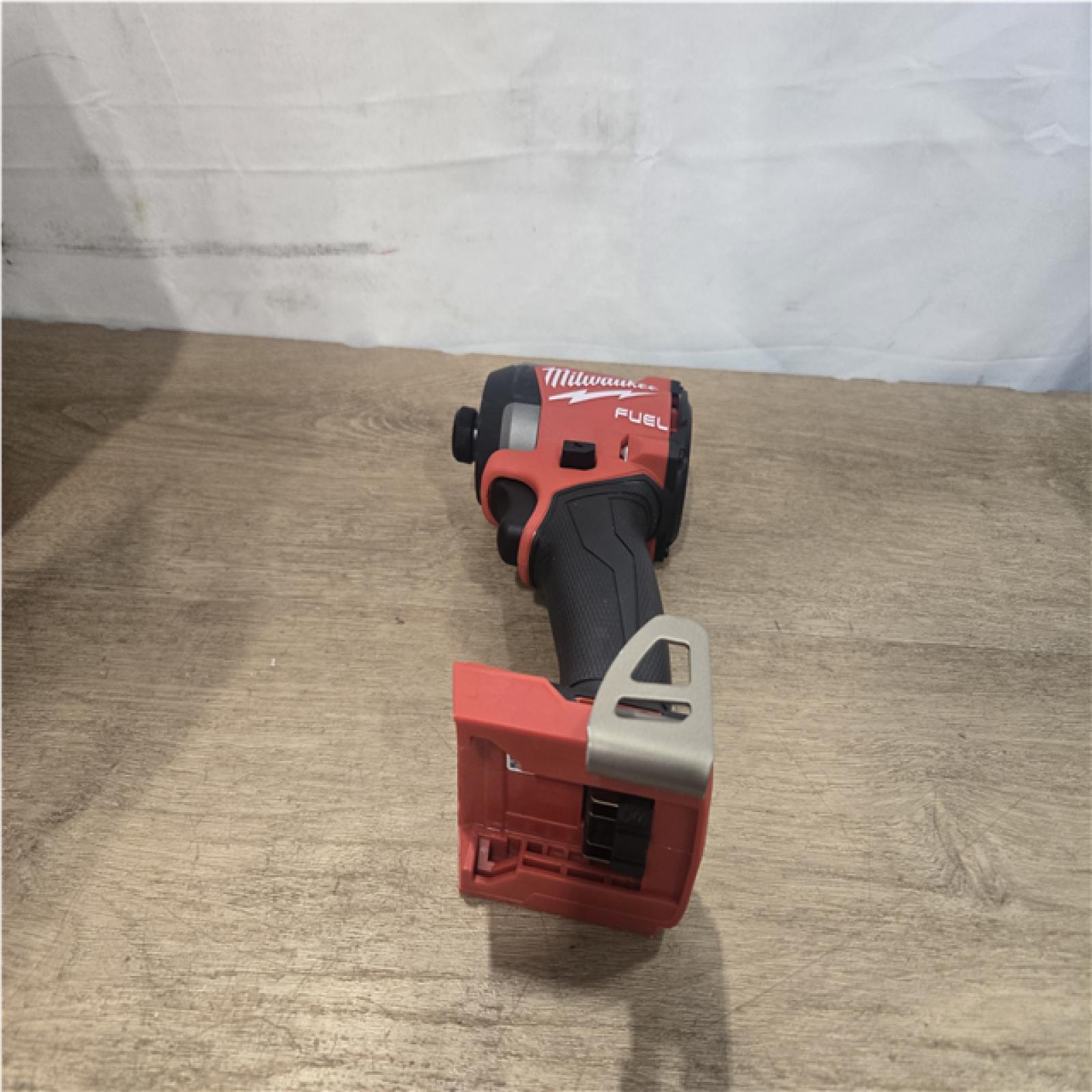 AS-IS Milwaukee FUEL 18V Lithium-Ion Brushless Cordless 1/4 in. Hex Impact Driver (Tool-Only)