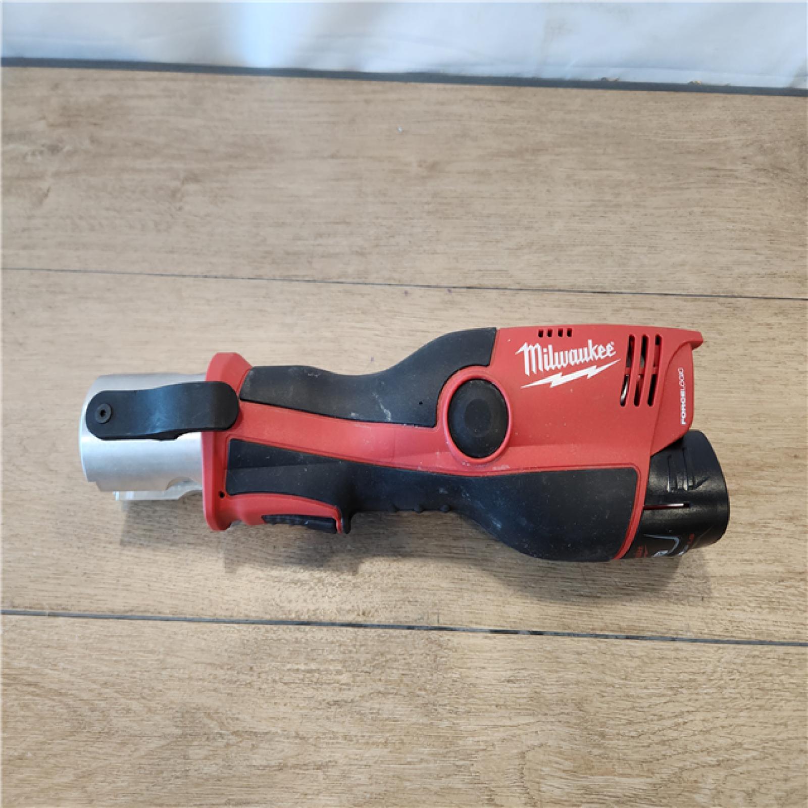 AS-IS- Milwaukee 12-Volt Lithium-Ion Force Logic Cordless Press Tool Kit