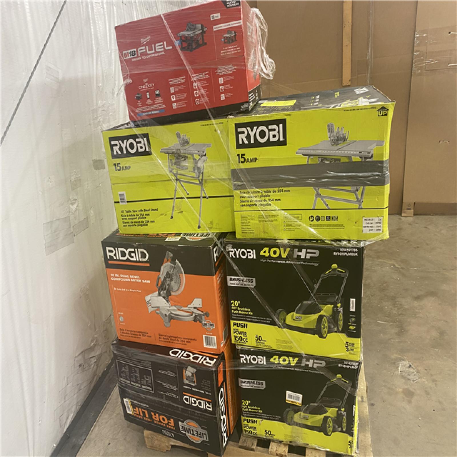 Houston Location - AS-IS Tool Pallet