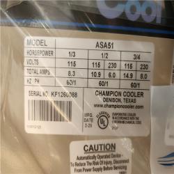 Phoenix NEW MasterCool 5000 CFM Side-Draft Wall/Roof 8 in. Media Evaporative Cooler for 1650 sq. ft. (Motor Not Included) (SEALED)