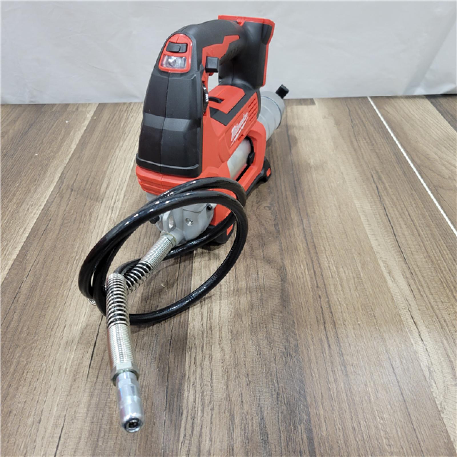 AS-IS Milwaukee M18 18-Volt Lithium-Ion Cordless Grease Gun 2-Speed (Tool-Only)