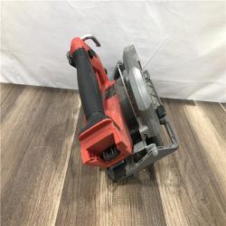 AS-IS Milwaukee FUEL 18V Lithium-Ion Brushless Cordless 7-1/4 in. Circular Saw (Tool-Only)