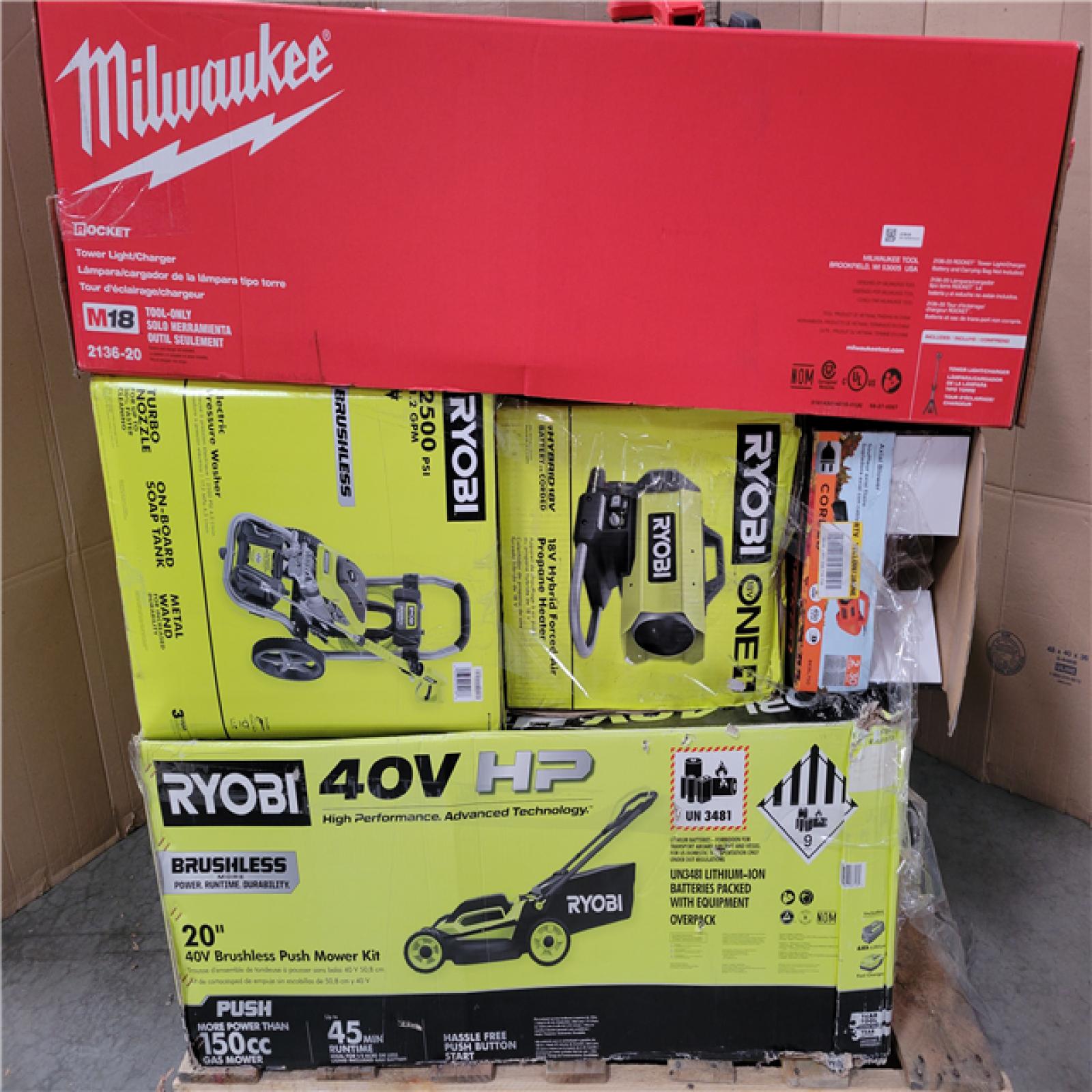 CALIFORNIA AS-IS TOOL PALLET